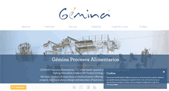 Desktop Screenshot of gemina.es